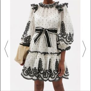 Zimmermann Lovestruck ruffle dress. AUS 1